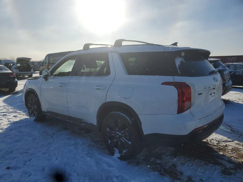 2025 Hyundai Palisade VIN KM8R3DGE2SU927368 COPART salvage auction — FRONT END, Il - Salvage Certificate, sold $7,500 on 2026-07-16 (photo 2)