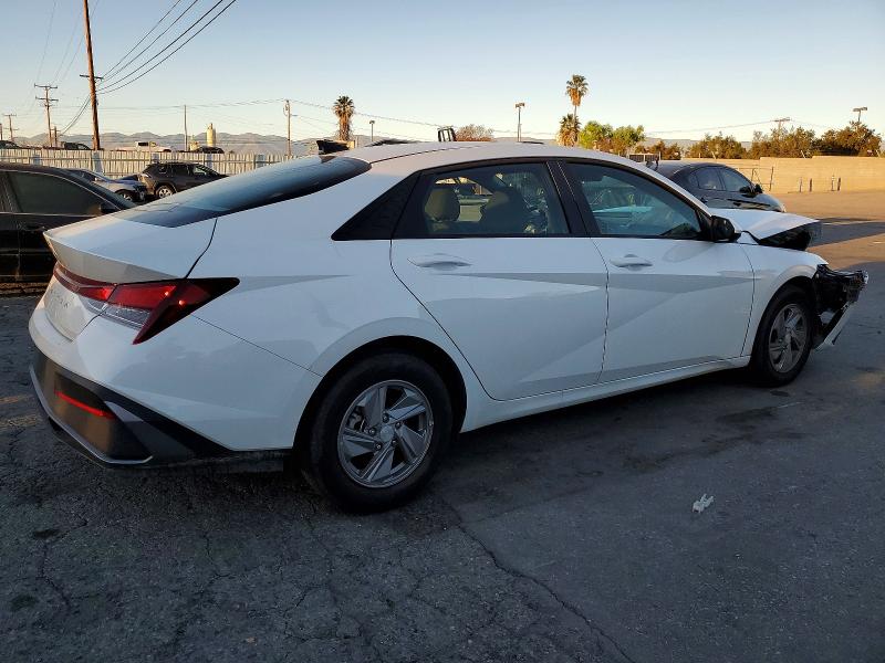 2025 Hyundai Elantra VIN KMHLL4DG6SU054574 COPART salvage auction — FRONT END, Ca - Salvage Certificate, sold $4,400 on 2026-07-02 (photo 3)