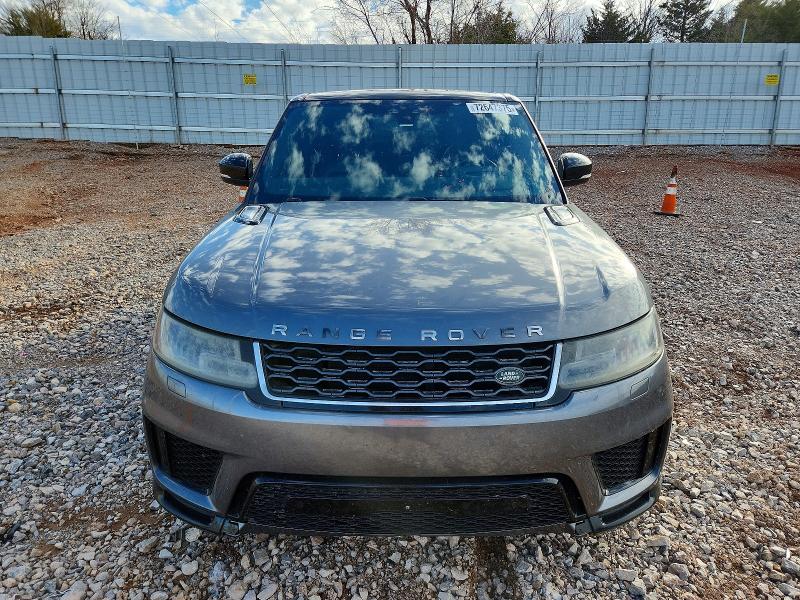 2018 Land rover Range rover sport VIN SALWR2RK8JA193342 COPART salvage auction — MECHANICAL, Ok - Certificate Of Title (P), sold $10,400 on 2026-07-07 (photo 5)