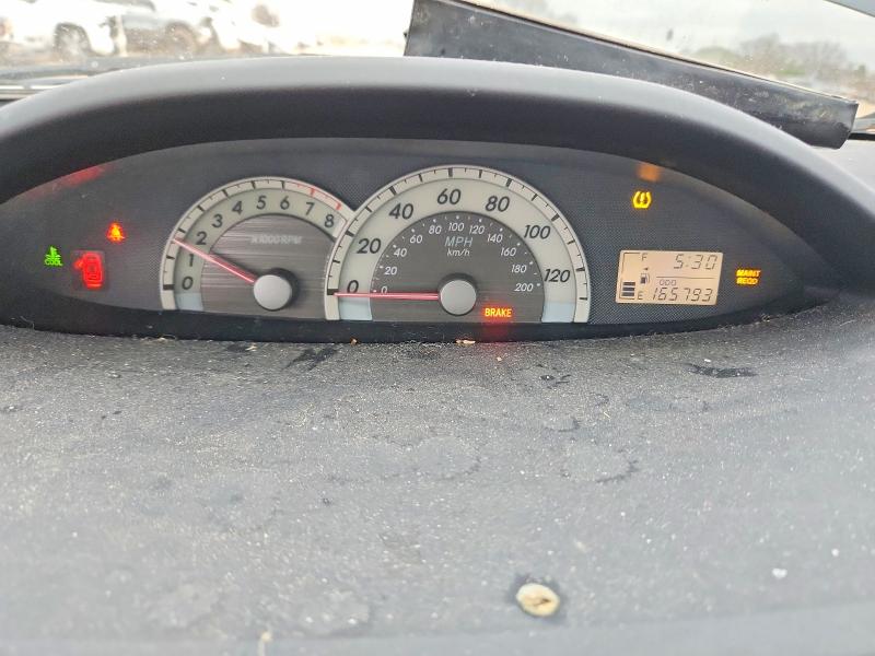 2008 Toyota Yaris VIN JTDBT923984018349 COPART salvage auction — FRONT END, Al - Cert Of Title-Salvage Title, sold $825 on 2026-07-22 (photo 9)