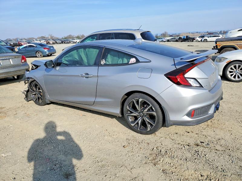 2019 Honda Civic VIN 2HGFC3A55KH755464 COPART salvage auction — FRONT END, Id - Salvage Certificate Of Title, sold $2,450 on 2026-07-02 (photo 2)