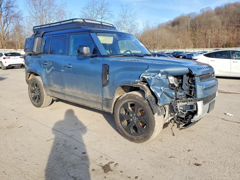 2020 Land rover Defender VIN SALEJEEX9L2023350 COPART salvage auction — FRONT END, Oh - Cert Of Title-Salvage, sold $2,150 on 2026-07-02 (photo 4)