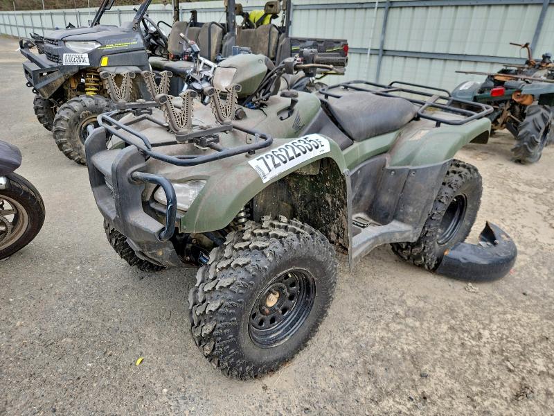 2013 Honda Trx VIN 1HFTE387XD4100533 COPART salvage auction — FRONT END, La - Permit To Sell, sold $1,150 on 2026-07-09 (photo 2)
