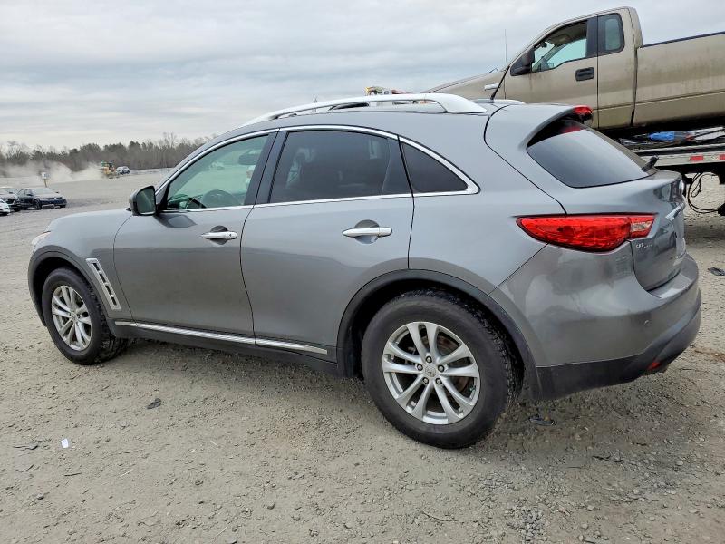 2012 Infiniti Fx35 VIN JN8AS1MW3CM153864 COPART salvage auction — FRONT END, Va - Certificate Of Title, sold $2,500 on 2026-07-22 (photo 2)