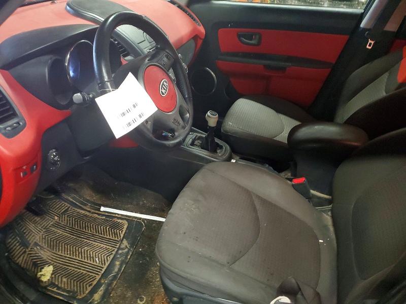 2011 Kia Soul VIN KNDJT2A20B7325619 COPART salvage auction — FRONT END, ON - PERMIT NO BRAND - UNFIT, sold $100 on 2026-07-09 (photo 7)