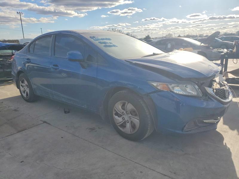 2013 Honda Civic VIN 19XFB2F56DE011018 COPART salvage auction — FRONT END, Salvage Title, sold $1,350 on 2026-07-09 (photo 4)