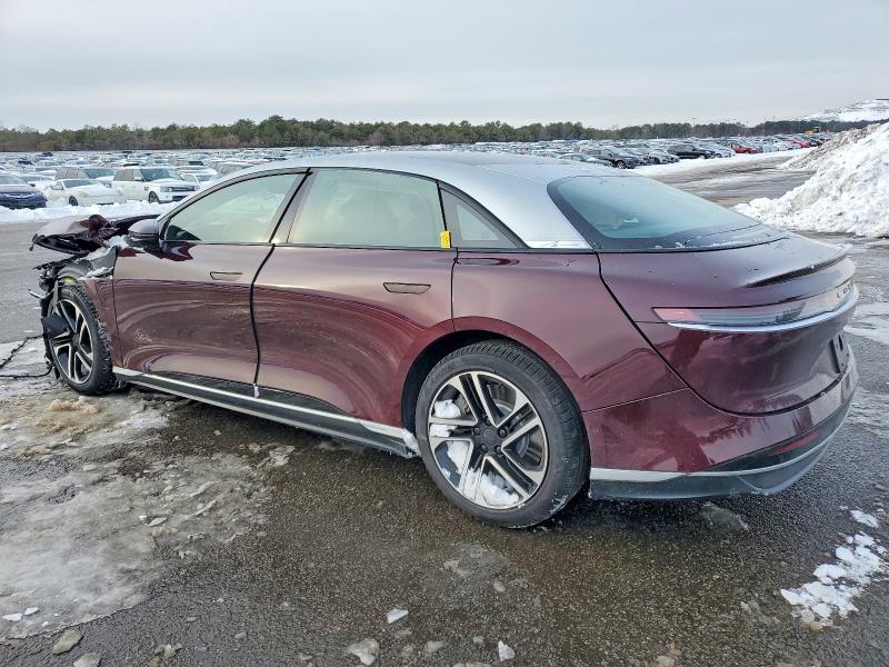 2026 Lucid motors Air VIN 50EA1TEA7TA021135 COPART salvage auction — FRONT END, NY - MV907A-PARTS ONLY, sold $6,300 on 2026-07-27 (photo 2)