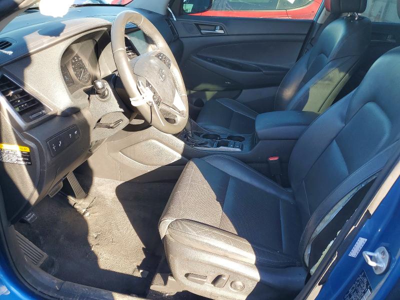 2018 Hyundai Tucson VIN KM8J33A21JU637188 COPART salvage auction — FRONT END, Fl - Cert Of Title Slvg Rebuildable, sold $15 on 2026-07-06 (photo 7)