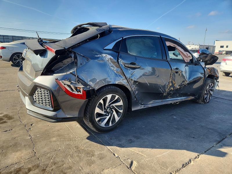 2017 Honda Civic VIN SHHFK7H26HU218510 COPART salvage auction — ALL OVER, Tx - Salvage Vehicle Title, sold $800 on 2026-07-09 (photo 3)