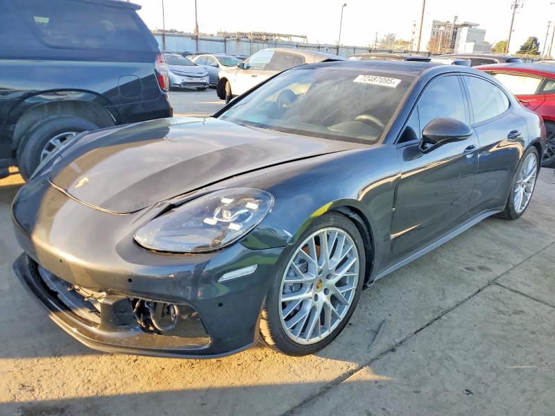 2017 Porsche Panamera VIN WP0AA2A72HL100409 COPART salvage auction — FRONT END, Ca - Salvage Certificate, sold $16,400 on 2026-07-29 (photo 1)