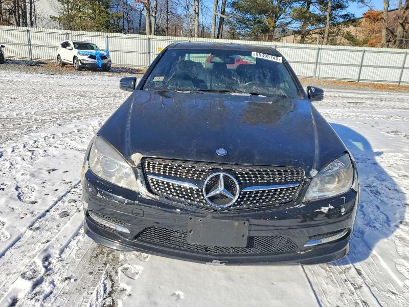 2011 Mercedes-benz C-klasse VIN WDDGF8BB8BR156205 COPART salvage auction — FRONT END, Co - Bill Of Sale-Parts Only, sold $375 on 2026-07-23 (photo 5)