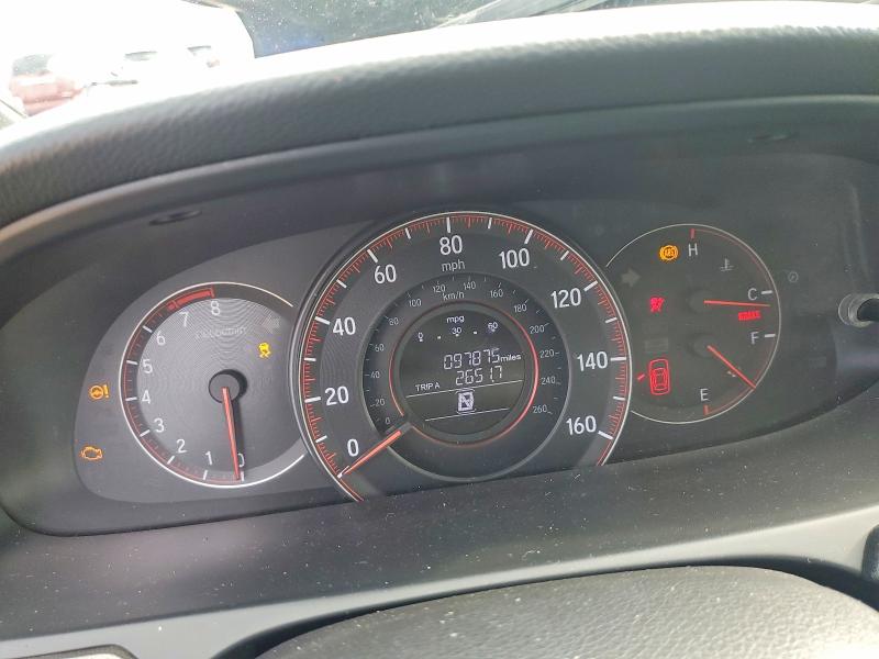 2017 Honda Accord VIN 1HGCT1B85HA004596 COPART salvage auction — FRONT END, Salvage Title, sold $1,000 on 2026-07-20 (photo 9)
