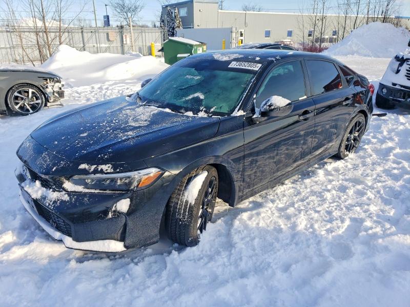 2025 Honda Civic VIN 2HGFE4F87SH015241 COPART salvage auction — MECHANICAL, On - Permit Salvage, sold $10,800 on 2026-07-30 (photo 1)