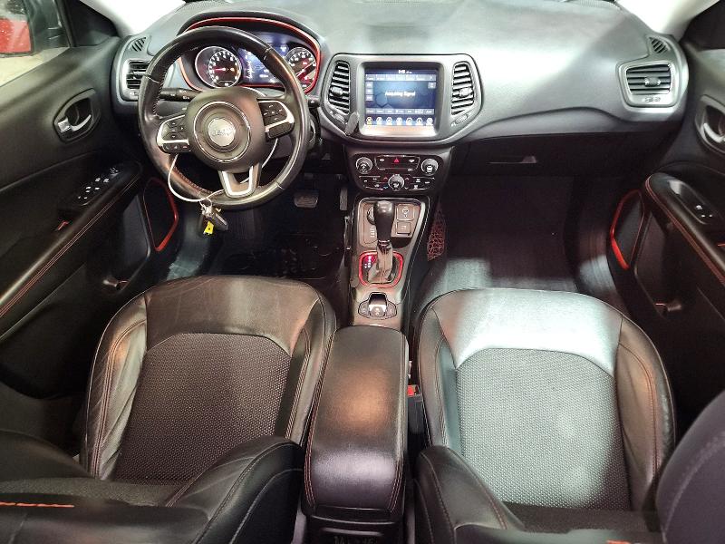 2017 Jeep Compass VIN 3C4NJDDB1HT674534 COPART salvage auction — FRONT END, Pa - Certificate Of Salvage, sold $1,700 on 2026-07-02 (photo 8)