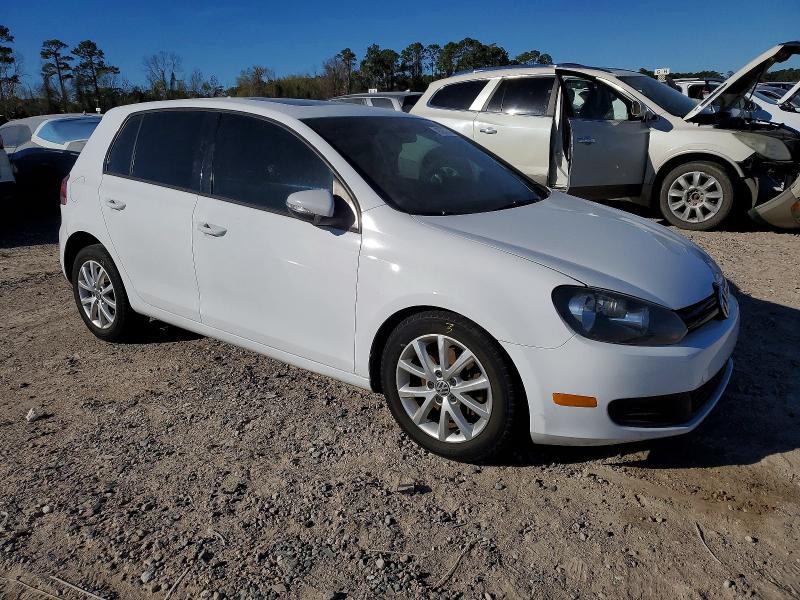 2011 Volkswagen Golf VIN WVWDA7AJ6BW327811 COPART salvage auction — FRONT END, Tx - Salvage Vehicle Title, sold $850 on 2026-07-21 (photo 4)