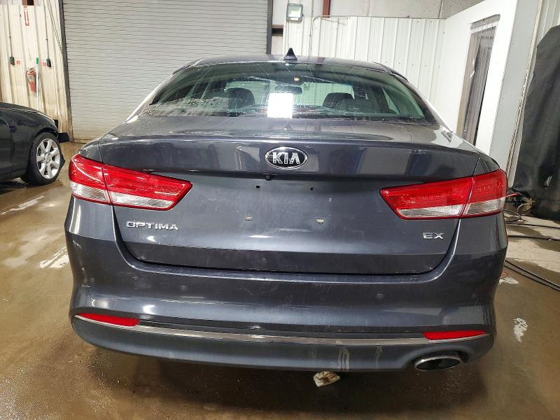 2018 Kia Optima VIN 5XXGU4L37JG219859 COPART salvage auction — FRONT END, Il - Salvage Certificate, sold $1,350 on 2026-07-16 (photo 6)