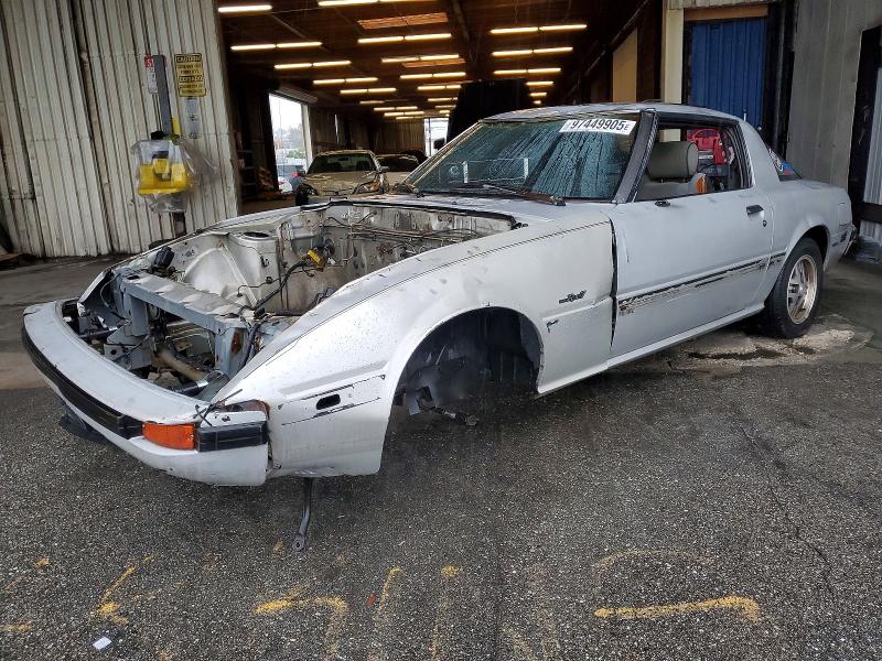 1984 Mazda Rx-7 VIN JM1FB3319E0807750 COPART salvage auction — STRIPPED, CA - DIS/DLR/EXP ONLY CLEAN TITLE, sold $225 on 2026-07-20 (photo 1)
