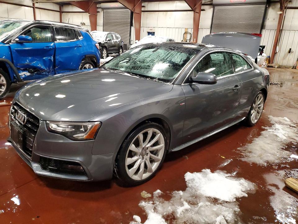 2016 Audi A5 VIN WAUM2AFR1GA034960 COPART salvage auction — REAR END, Mi - Certificate Of Title, sold $650 on 2026-07-24 (photo 1)