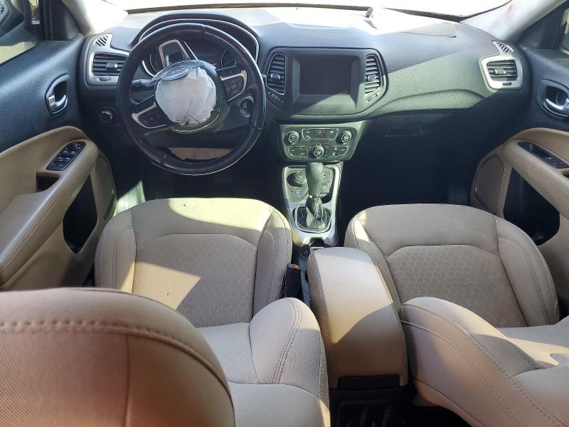 2018 Jeep Compass VIN 3C4NJDAB0JT230281 COPART salvage auction — FRONT END, Tx - Salvage Vehicle Title, sold $2,950 on 2026-07-10 (photo 8)