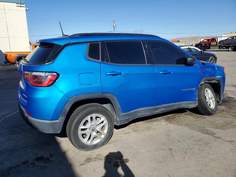 2018 Jeep Compass VIN 3C4NJDAB0JT230281 COPART salvage auction — FRONT END, Tx - Salvage Vehicle Title, sold $2,950 on 2026-07-10 (photo 3)