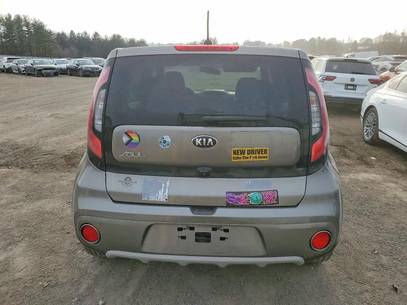 2019 Kia Soul VIN KNDJP3A55K7023778 COPART salvage auction — FRONT END, Md - Cert Of Salvage > 75% Damage, sold $250 on 2026-07-27 (photo 6)