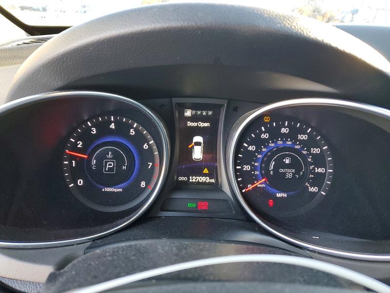 2013 Hyundai Santa fe VIN 5XYZU3LB4DG101584 COPART salvage auction — FRONT END, Other, sold $2,800 on 2026-07-15 (photo 9)