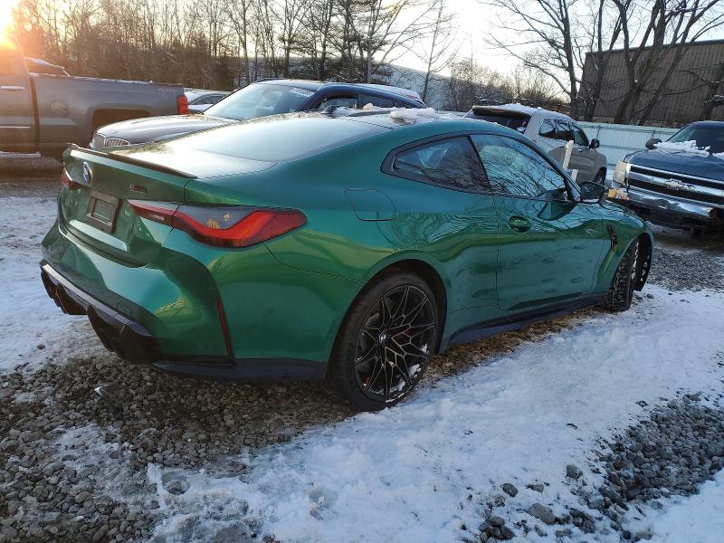 2024 BMW M4 VIN WBS43AZ08RCP59257 COPART salvage auction — FRONT END, MA - CERT OF TITLE-SALVAGE, sold $200 on 2026-07-29 (photo 3)