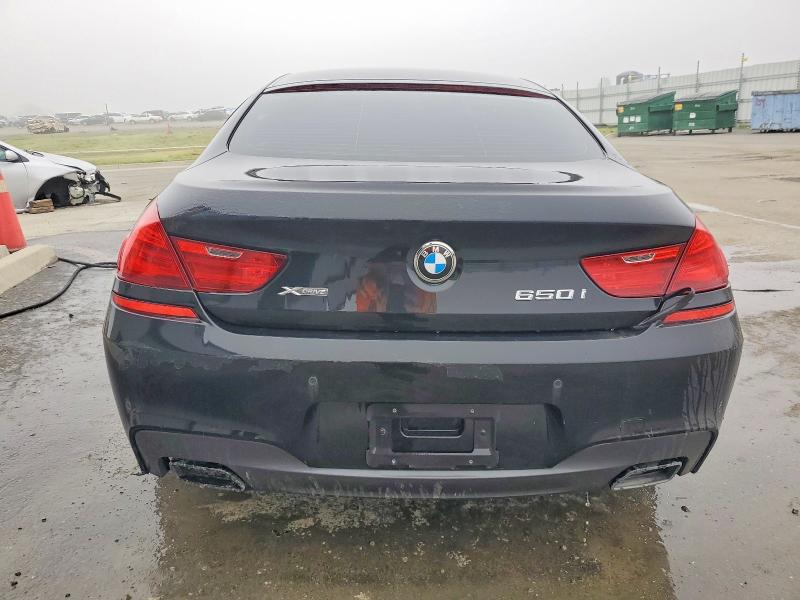 2018 BMW 6 series VIN WBA6D6C51JG388872 COPART salvage auction — FRONT END, Ca - Dis/Dlr/Exp Clean W/Salv Hist, sold $3,500 on 2026-07-02 (photo 6)
