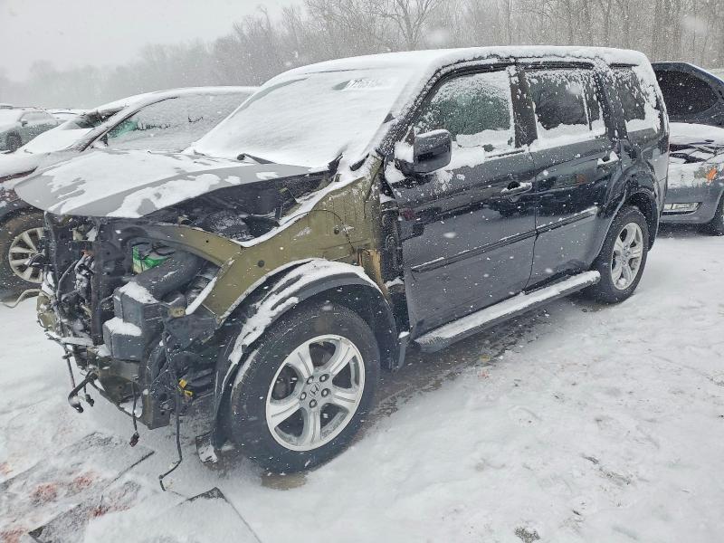 2015 Honda Pilot VIN 5FNYF4H37FB061847 COPART salvage auction — FRONT END, Pa - Certificate Of Salvage, sold $100 on 2026-07-09 (photo 1)