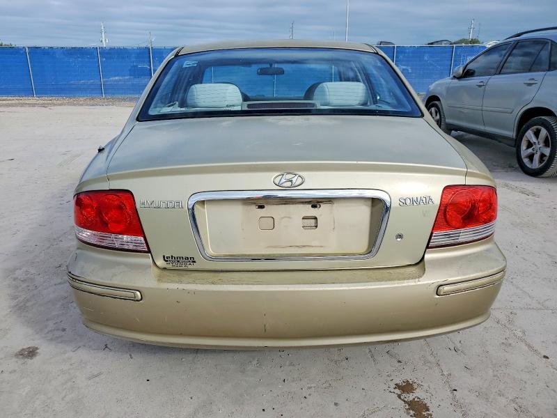 2004 Hyundai Sonata VIN KMHWF35H14A913449 COPART salvage auction — FRONT END, Fl - Certificate Of Destruction, sold $400 on 2026-07-27 (photo 6)