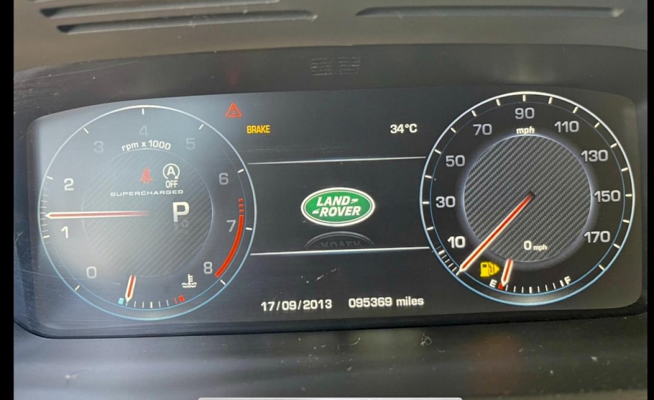 2014 Land rover RANGE ROVER VIN SALGS2TF6EA155229 COPART salvage auction — Normal Wear, TX - SALVAGE VEHICLE TITLE (P), sold $23,600 on 2026-02-13 (photo 8)