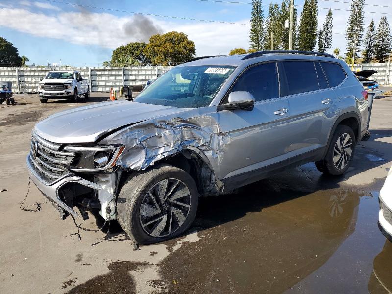 2025 Volkswagen Atlas VIN 1V2WR2CA4SC545568 COPART salvage auction — FRONT END, FL - CERT OF TITLE SLVG REBUILDABLE, sold $9,800 on 2026-07-28 (photo 1)