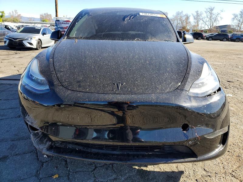 2022 Tesla Model y VIN 7SAYGDEE5NA018870 COPART salvage auction — FRONT END, Ca - Salvage Certificate, sold $9,700 on 2026-07-02 (photo 5)