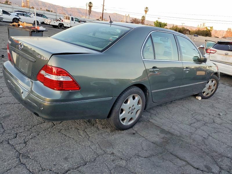2004 Lexus Ls VIN JTHBN36F140151070 COPART salvage auction — REAR END, Ca - Salvage Certificate, sold $1,200 on 2026-07-09 (photo 3)