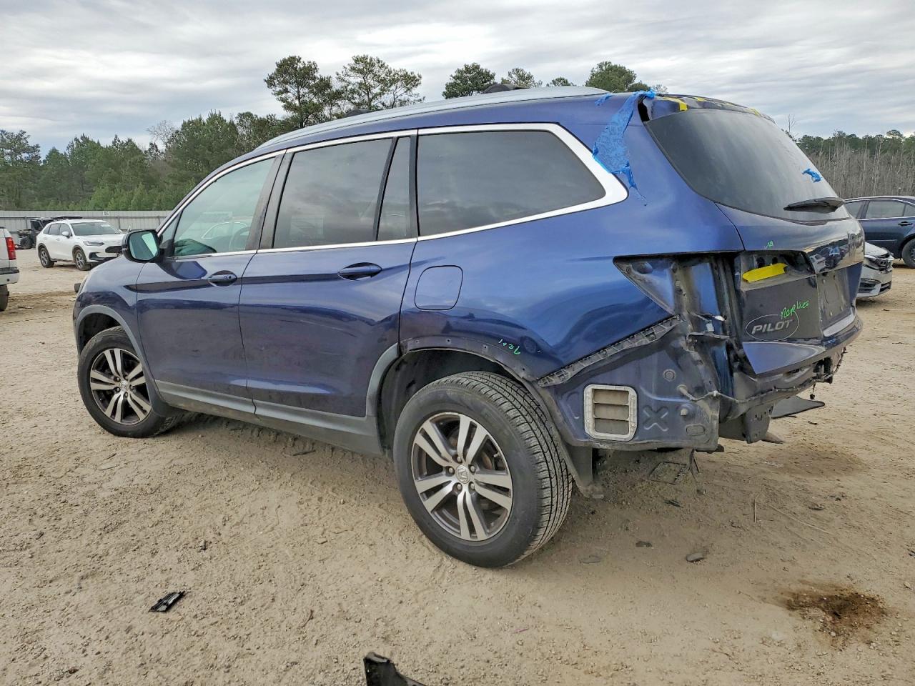 2016 Honda Pilot VIN 5FNYF5H54GB001503 COPART salvage auction — Rear End, SC - CERT OF TITLE-SALVAGE, sold $1,550 on 2026-06-29 (photo 2)