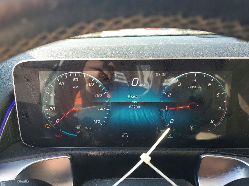 2020 Mercedes-benz Glb-class VIN WDC4M4GB1LW000993 COPART salvage auction — FRONT END, Ky - Bill Of Sale/Part Only/No Titl, sold $7,800 on 2026-08-06 (photo 9)