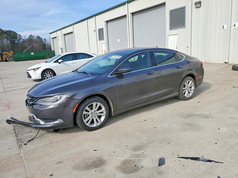 2016 Chrysler 200 VIN 1C3CCCAB1GN122180 COPART salvage auction — FRONT END, Sc - Cert Of Title-Salvage, sold $650 on 2026-07-11 (photo 1)