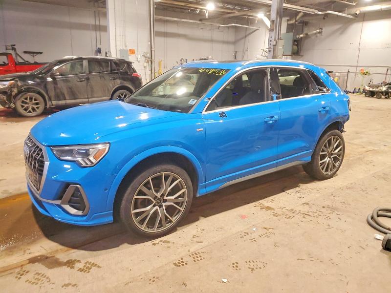 2021 Audi Q3 VIN WA1FECF30M1152093 — COPART salvage auction photo
