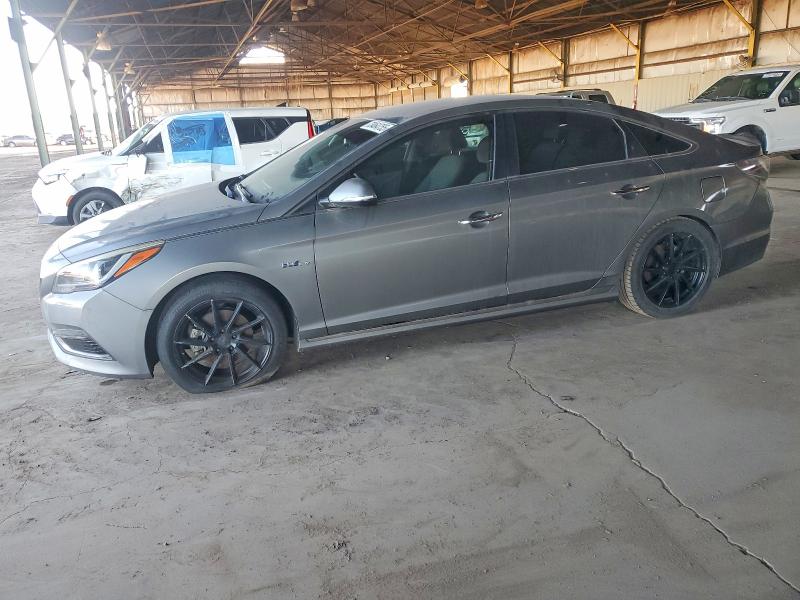 2017 Hyundai Sonata VIN KMHE24L37HA063191 COPART salvage auction — FRONT END, Az - Cert Of Title-Restored Salvage, sold $1,400 on 2026-07-06 (photo 1)