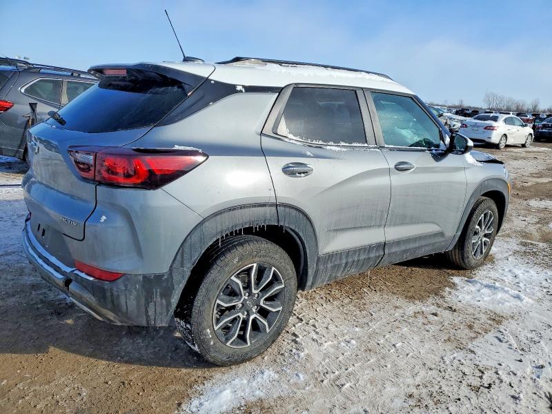 2024 Chevrolet Trailblazer VIN KL79MVSL8RB054323 COPART salvage auction — FRONT END, IL - SALVAGE CERTIFICATE, sold $250 on 2026-07-07 (photo 3)