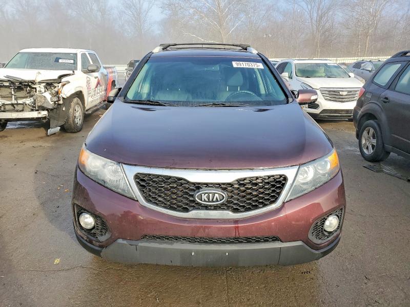 2012 Kia Sorento VIN 5XYKTDA61CG299104 COPART salvage auction — FRONT END, Oh - Cert Of Title-Salvage, sold $625 on 2026-07-23 (photo 5)
