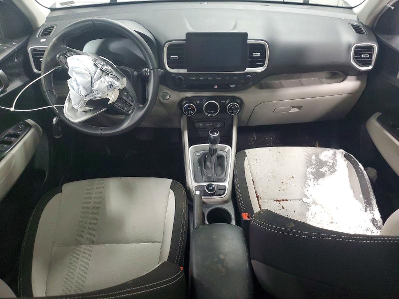 2025 Hyundai Venue VIN KMHRC8A38SU353034 COPART salvage auction — ROLLOVER, Fl - Certificate Of Destruction, sold $2,850 on 2026-07-22 (photo 8)