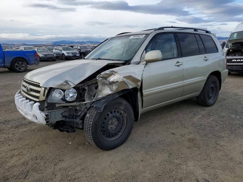 2001 Toyota Highlander VIN JTEHF21A510033464 COPART salvage auction — FRONT END, Wa - Vehicle Cert Of Ownership-Titl, sold $200 on 2026-07-14 (photo 1)