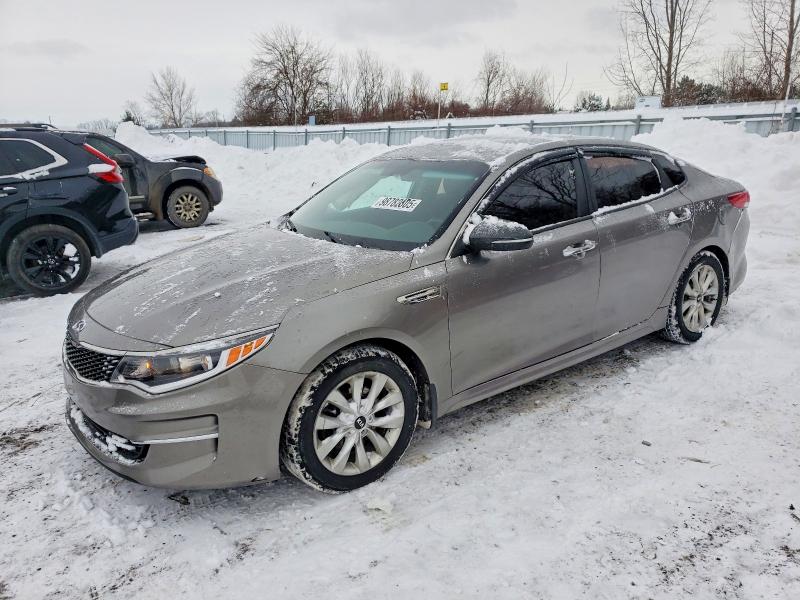 2017 Kia Optima VIN 5XXGT4L32HG162452 COPART salvage auction — MECHANICAL, Salvage Title, sold $125 on 2026-07-23 (photo 1)