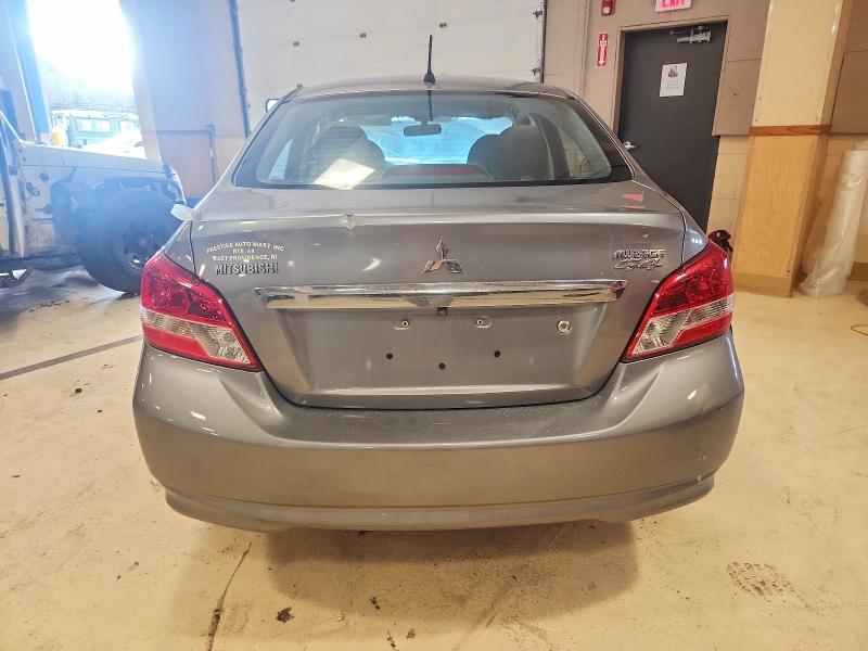 2019 Mitsubishi Mirage VIN ML32F3FJ8KHF10762 COPART salvage auction — FRONT END, Ri - Salvage Certificate Of Title, sold $475 on 2026-07-21 (photo 6)