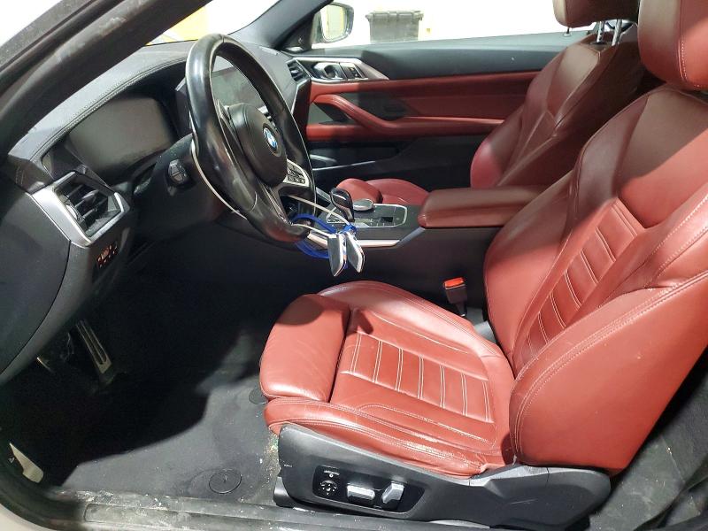 2021 BMW 4er VIN WBA73AP08MCF74593 COPART salvage auction — SIDE, ID - SALVAGE CERTIFICATE OF TITLE, sold $13,700 on 2026-07-14 (photo 7)