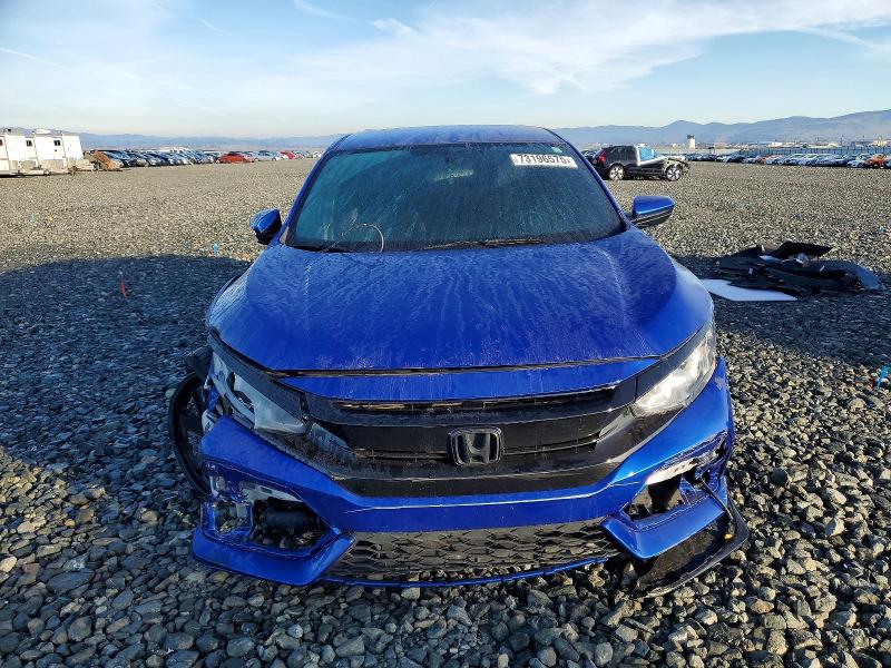 2018 Honda Civic VIN SHHFK7H47JU430517 COPART salvage auction — FRONT END, Id - Salvage Certificate Of Title, sold $2,100 on 2026-07-16 (photo 5)