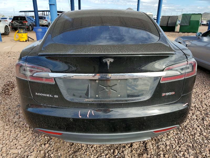 2014 Tesla Model s VIN 5YJSA1H21EFP62246 COPART salvage auction — FRONT END, AZ - CERT OF TITLE - SALVAGE, sold $2,800 on 2026-07-09 (photo 6)