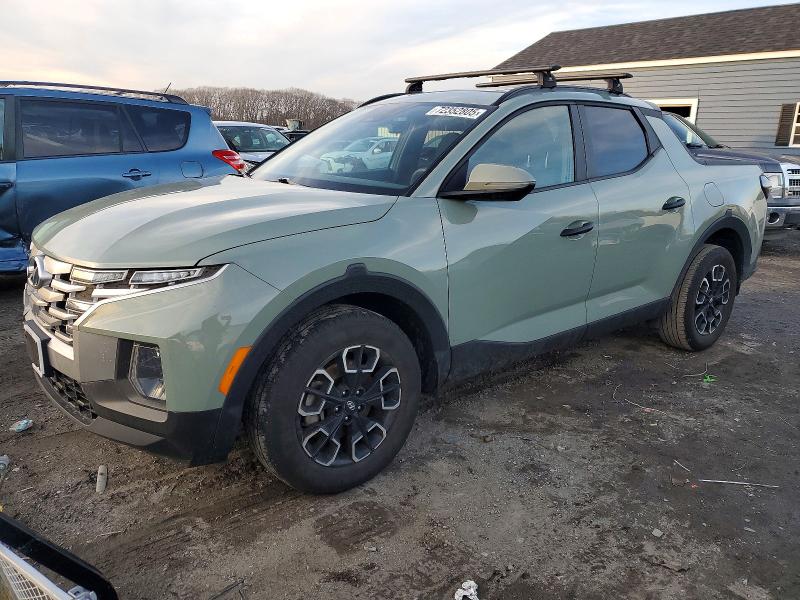 2024 Hyundai Santa cruz VIN 5NTJCDDE5RH105384 COPART salvage auction — FRONT END, Ma - Cert Of Title-Salvage, sold $300 on 2026-07-29 (photo 1)