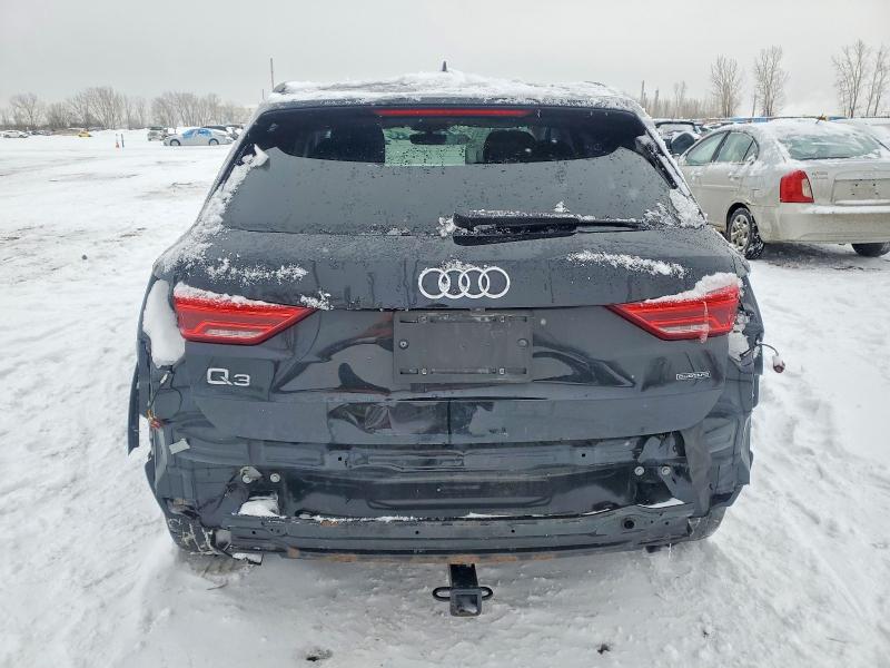 2020 Audi Q3 VIN WA1AECF3XL1073507 COPART salvage auction — REAR END, Qc - Gravement Accidente, sold $7,400 on 2026-07-14 (photo 6)